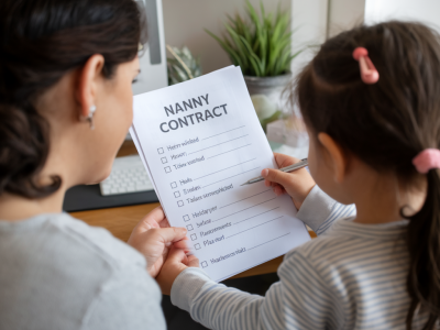 Comment préparer un contrat de nounou clair : horaires, tâches, congés et rémunération