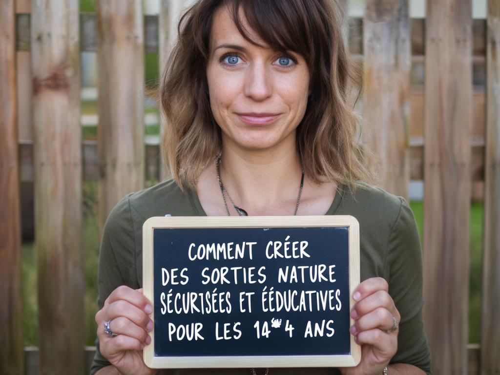 Comment créer des sorties nature sécurisées et éducatives pour les 1‑4 ans