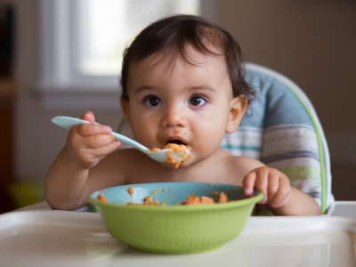 Comment apprendre à un bambin de 2‑3 ans à manger avec une cuillère sans crises ni gâchis