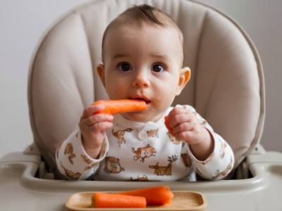 Comment introduire les aliments solides avec la méthode démarrage en douceur (baby‑led weaning)